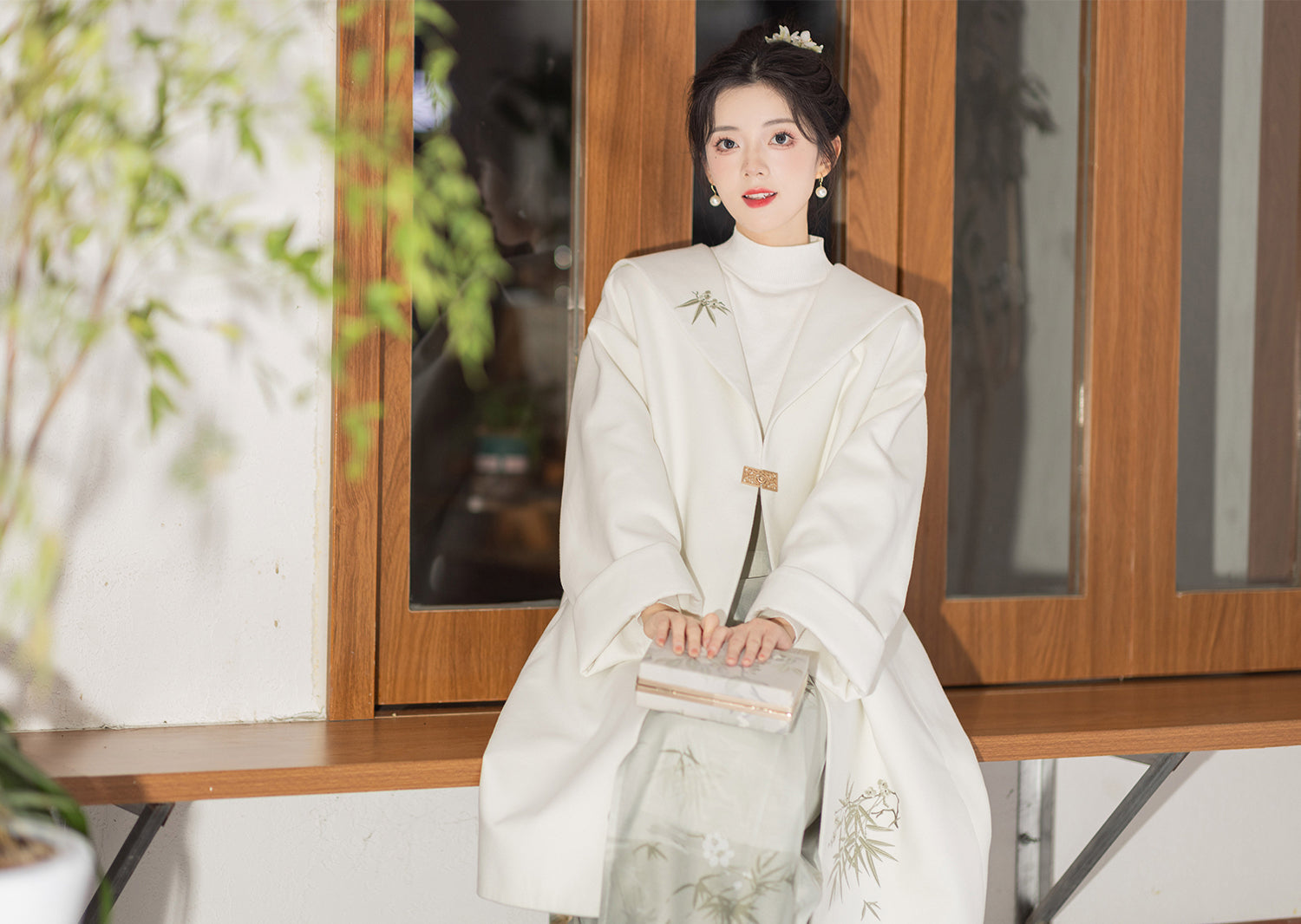 "竹墨清影" Modern Hanfu Set