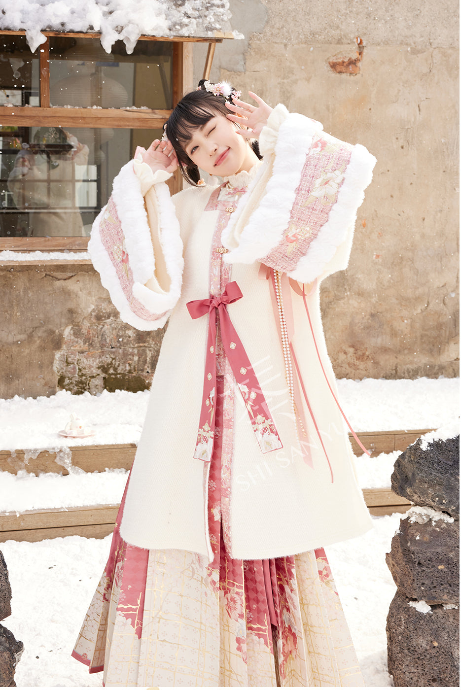 "花墙灯会"Ming-dynasty Hanfu Set