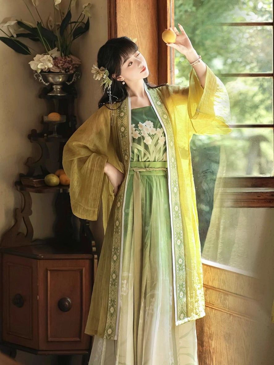 NARCISSUS SONG DYNASTY HANFU
