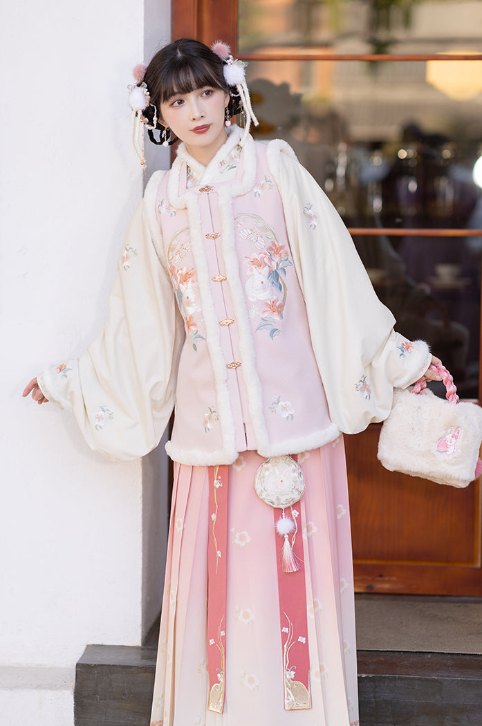 "花月兔"Ming-Dynasty Hanfu Set