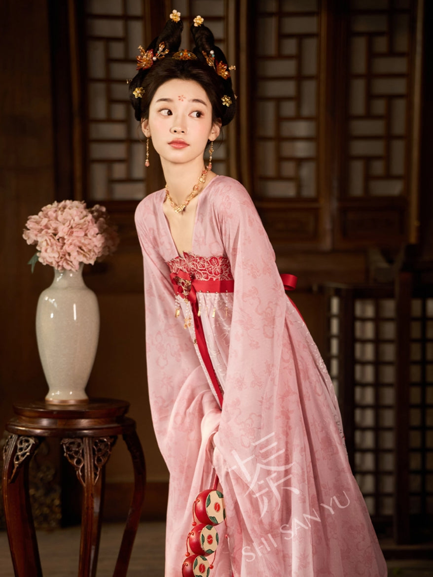 NIGHTFALL BLOOM MODERN HANFU