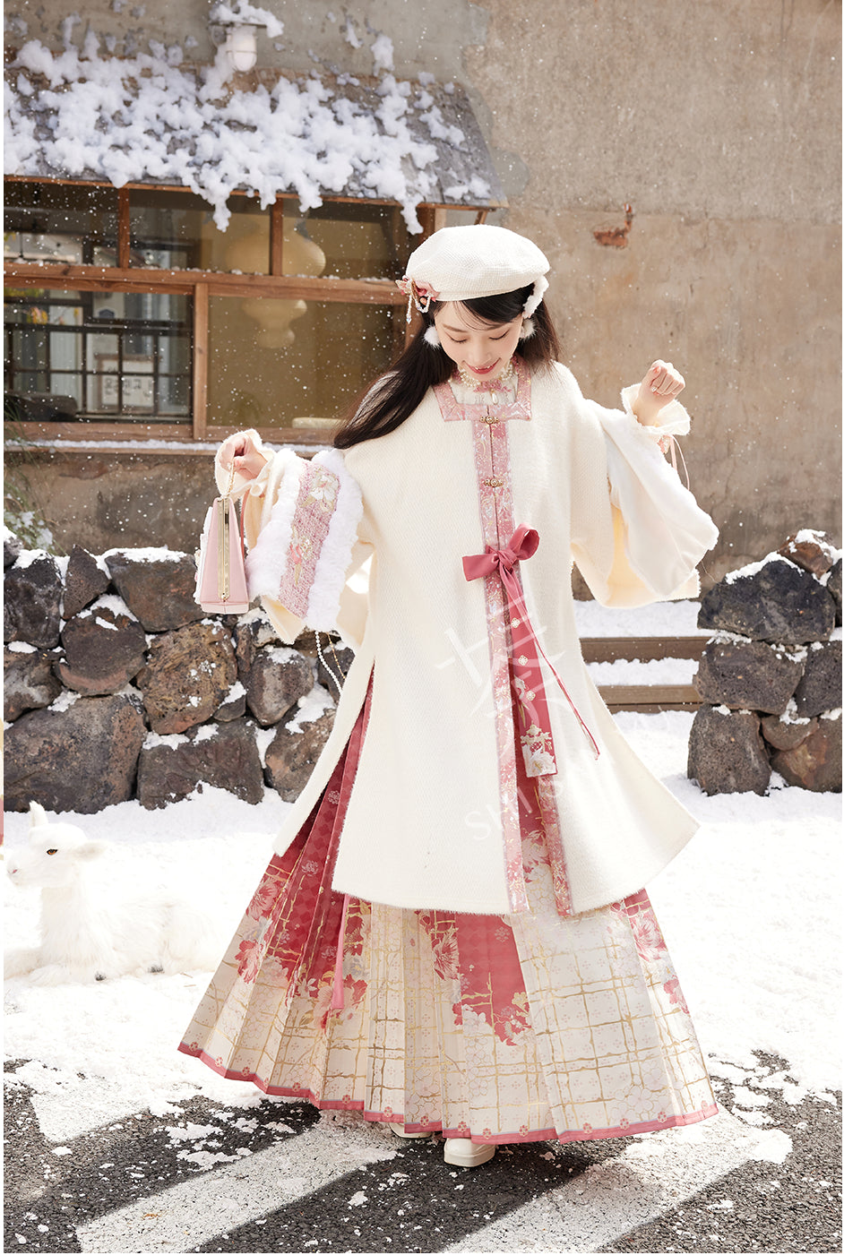 "花墙灯会"Ming-dynasty Hanfu Set