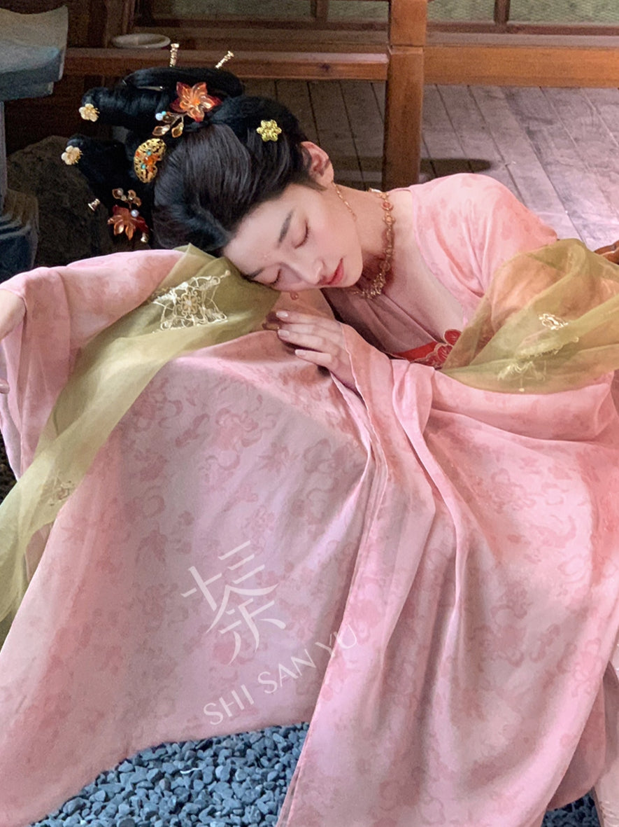 NIGHTFALL BLOOM MODERN HANFU