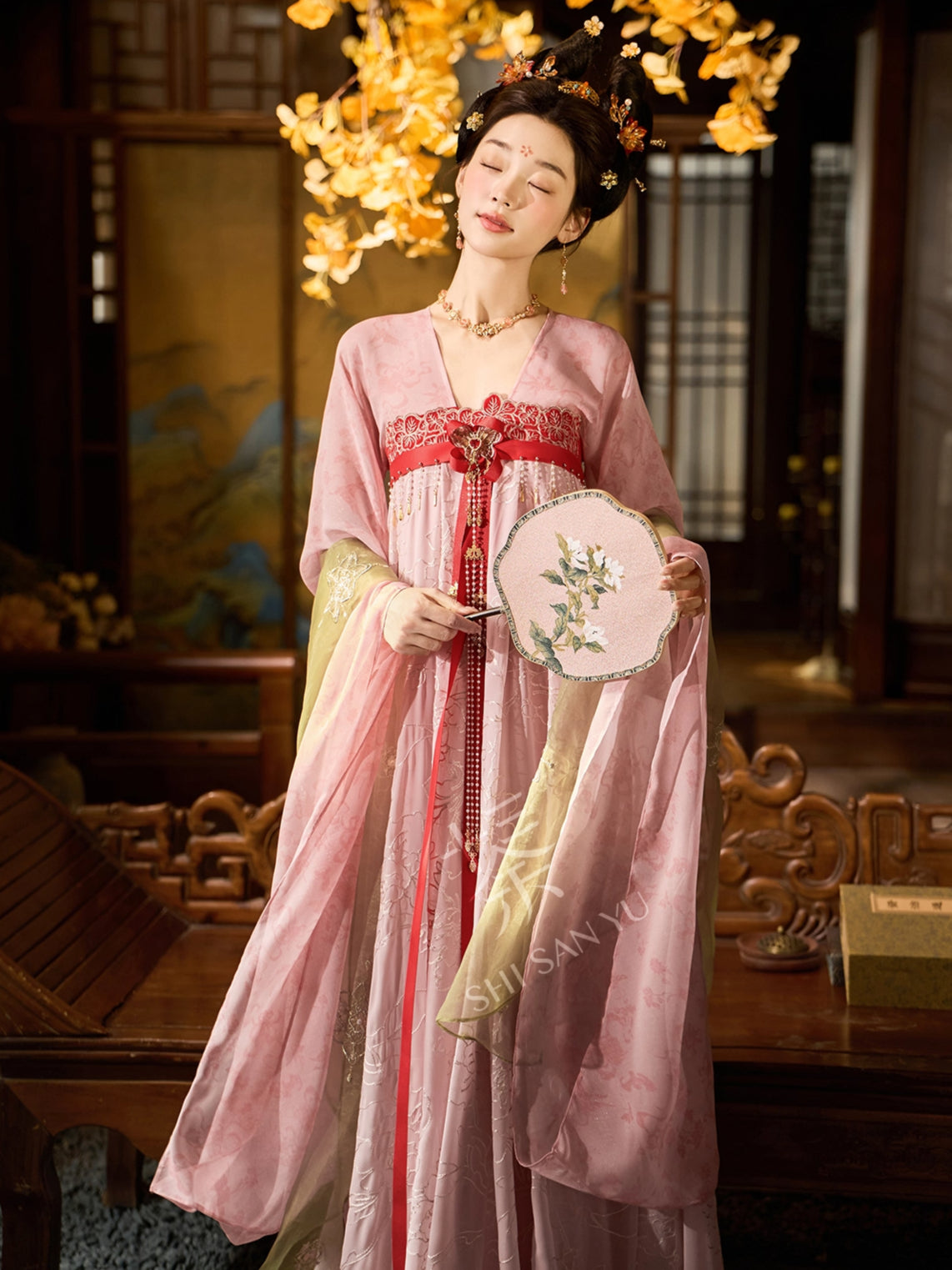 NIGHTFALL BLOOM MODERN HANFU
