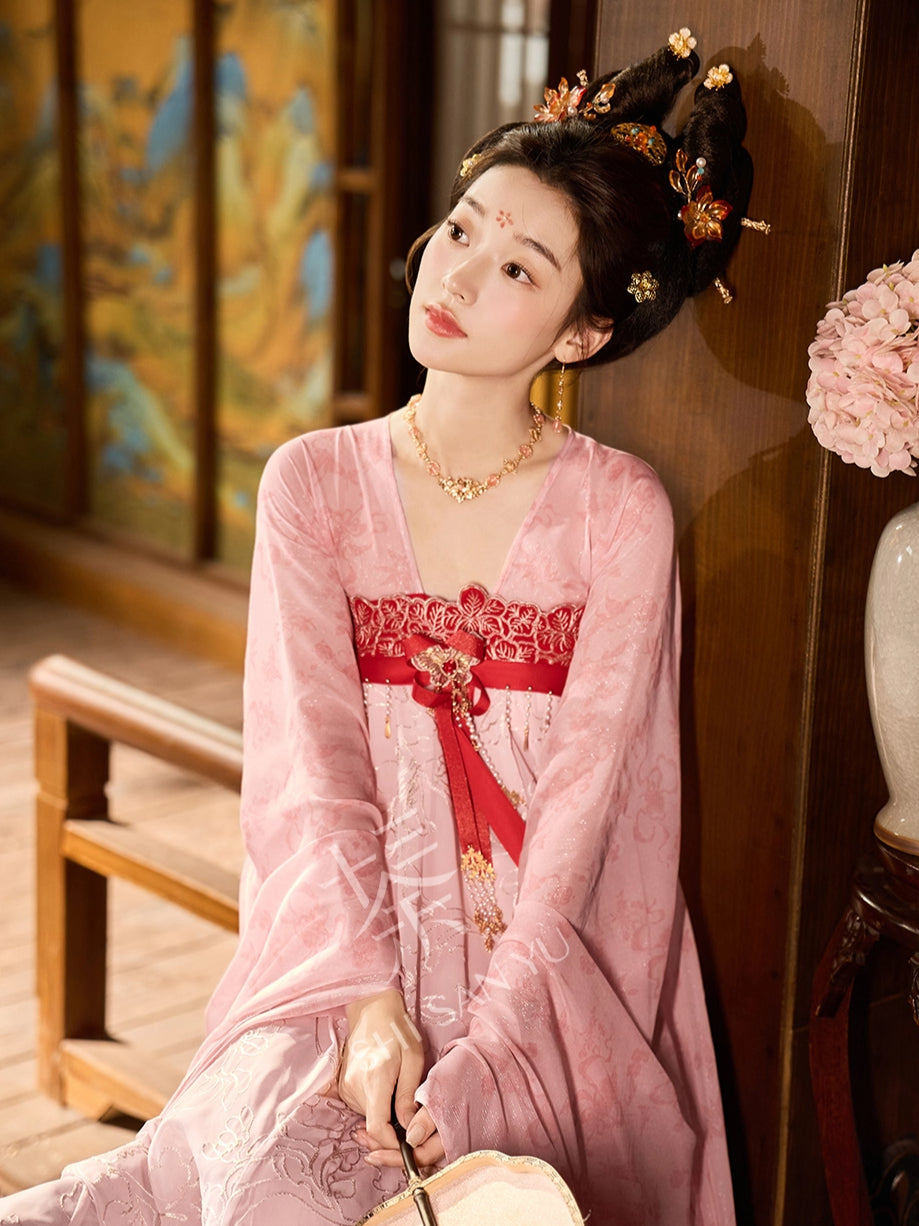 NIGHTFALL BLOOM MODERN HANFU