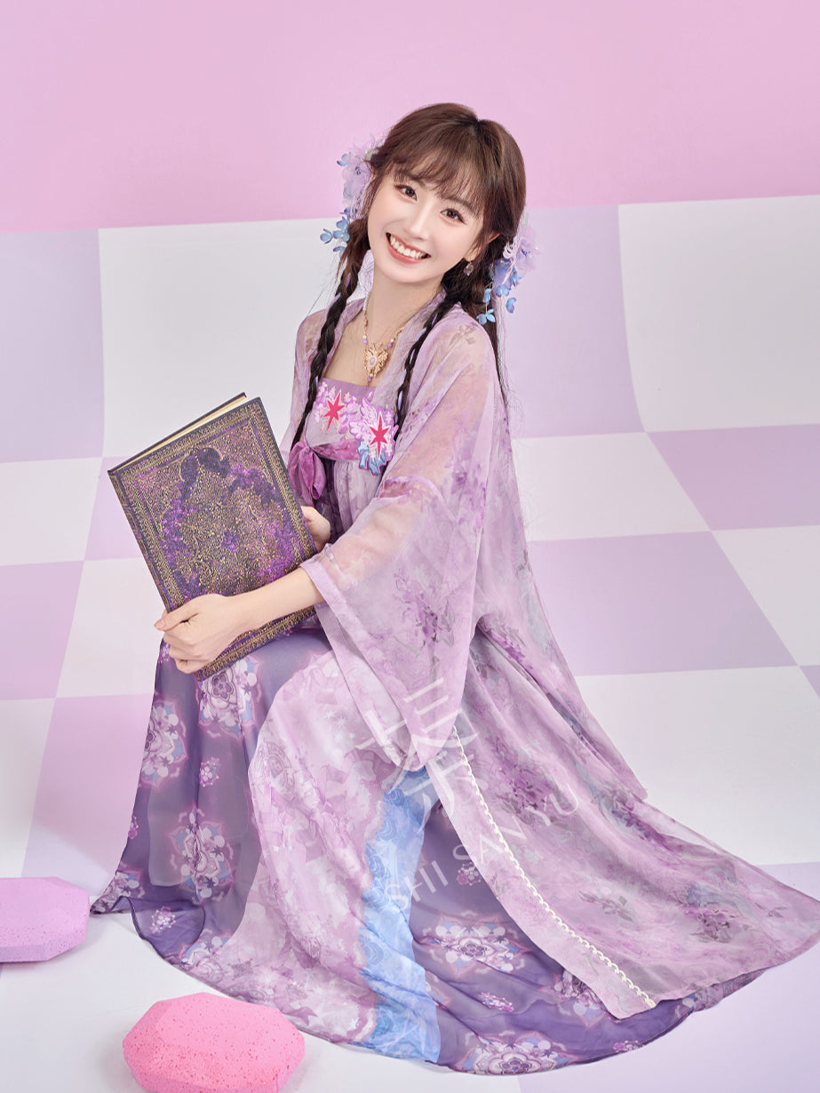 [花漫暮光-小马宝莉联名] FLORAL TWILIGHT SERIES - MODERN HANFU