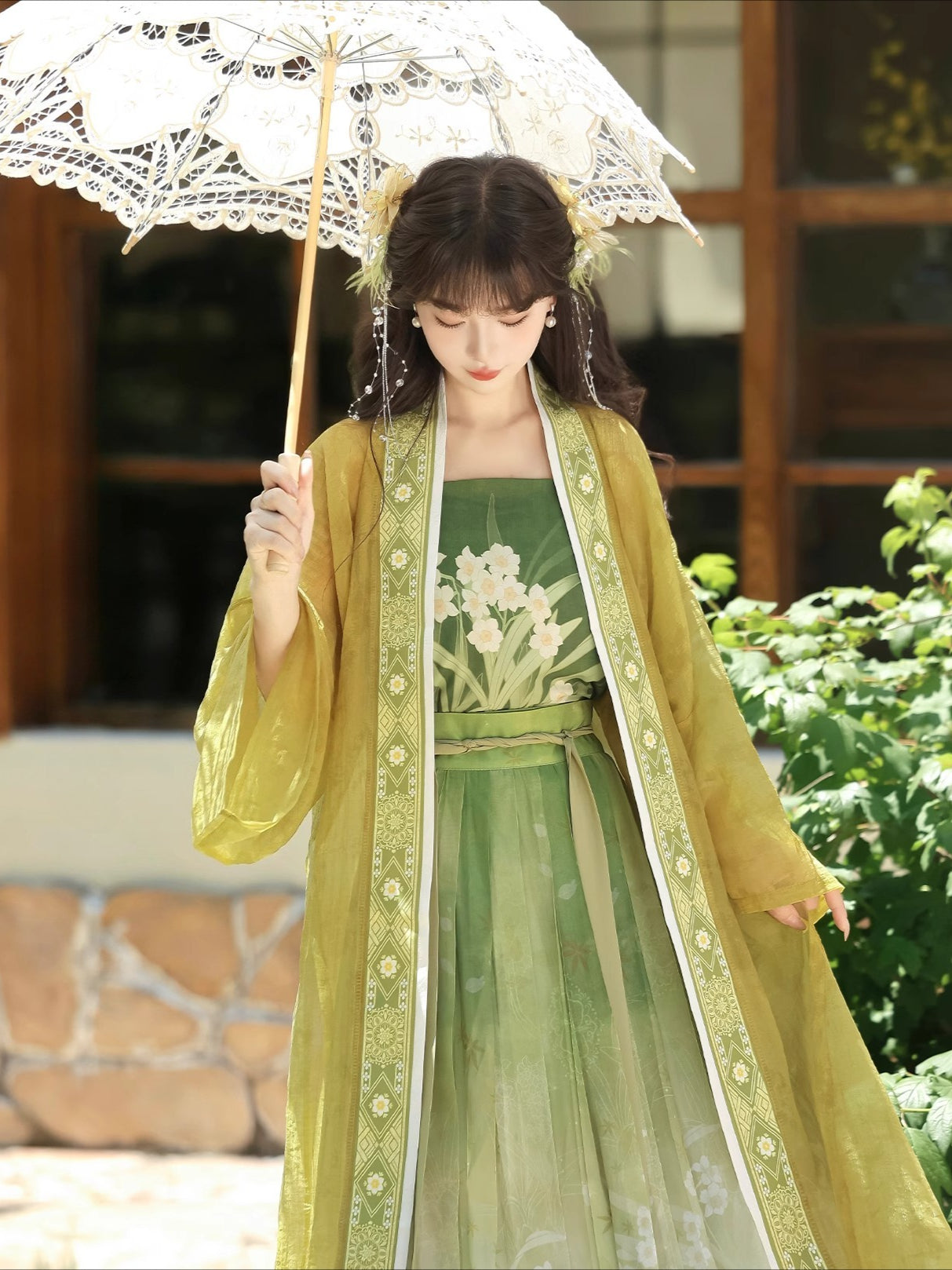 NARCISSUS SONG DYNASTY HANFU