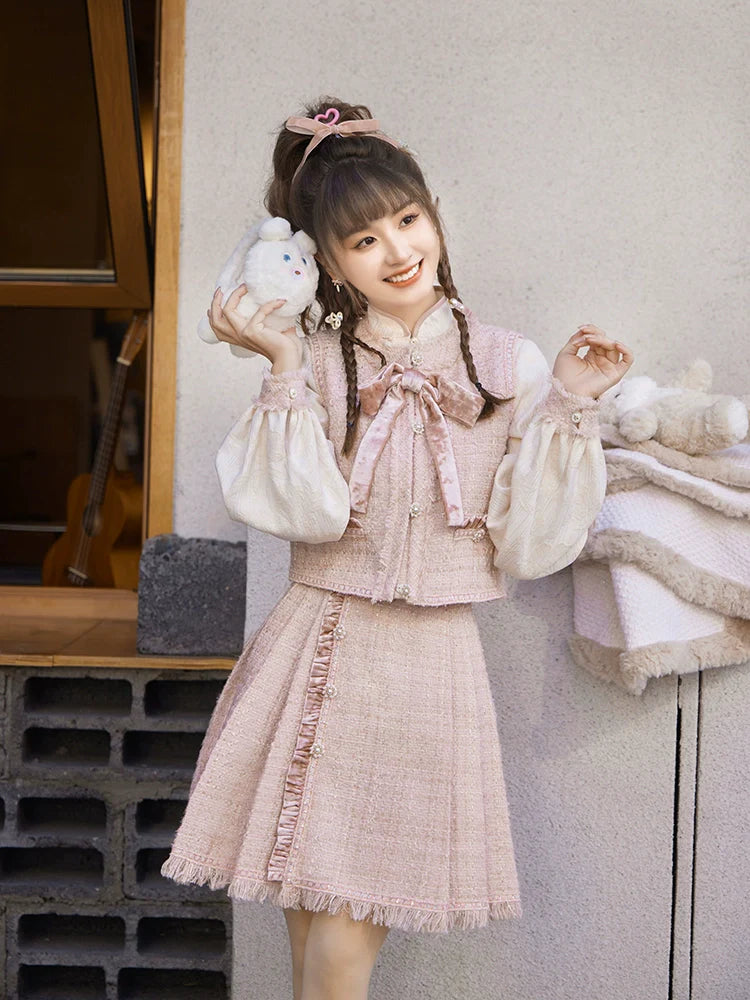 "碎星玫瑰" Modern Hanfu Set