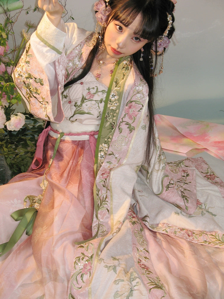 "花锦宣城"Song-Dynasty Hanfu Set