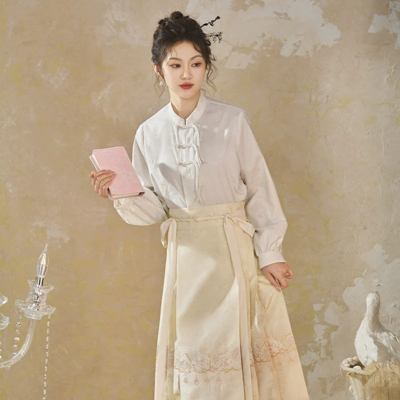 "盈光" Modern-style Hanfu Set