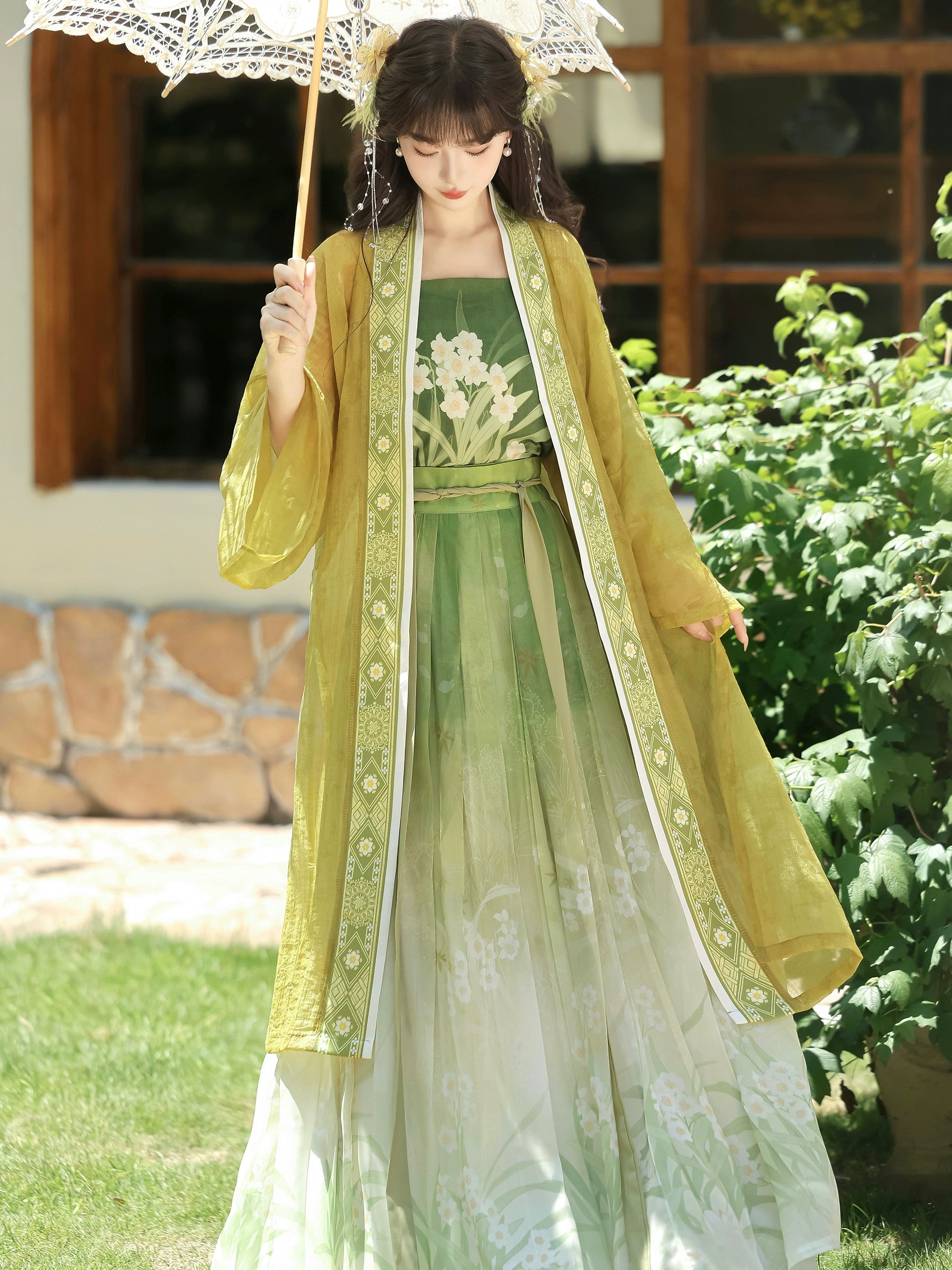 NARCISSUS SONG DYNASTY HANFU