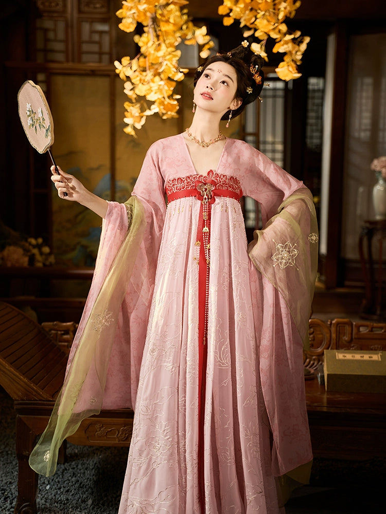 NIGHTFALL BLOOM MODERN HANFU