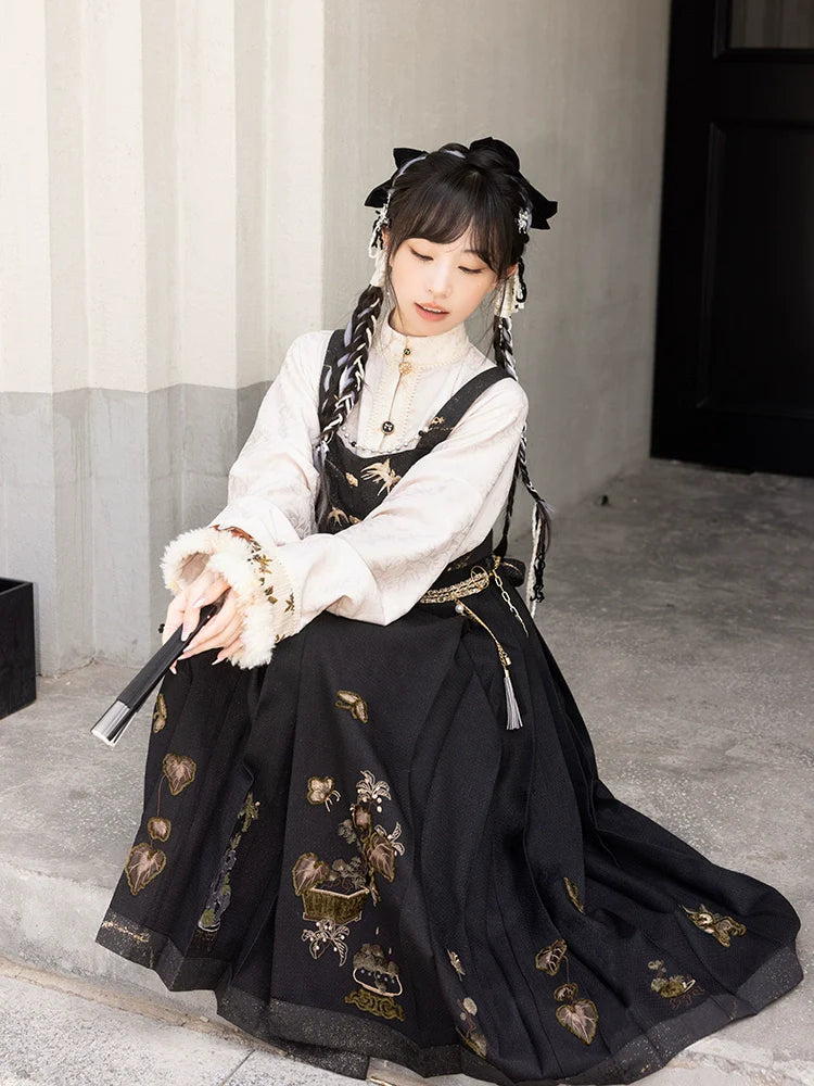 "复照苔痕" Modern Hanfu Set