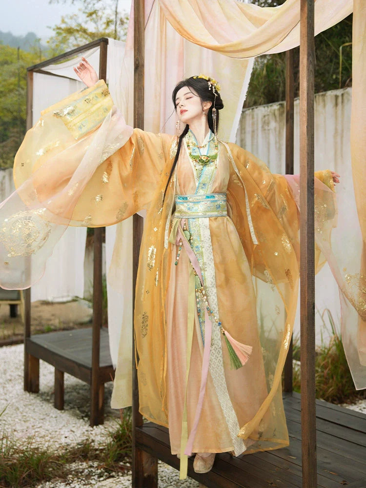 "齐光" Modern Hanfu Hanfu Set