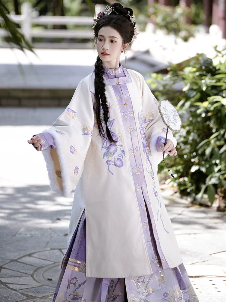 "竹烟波月"Ming-Dynasty Hanfu Set