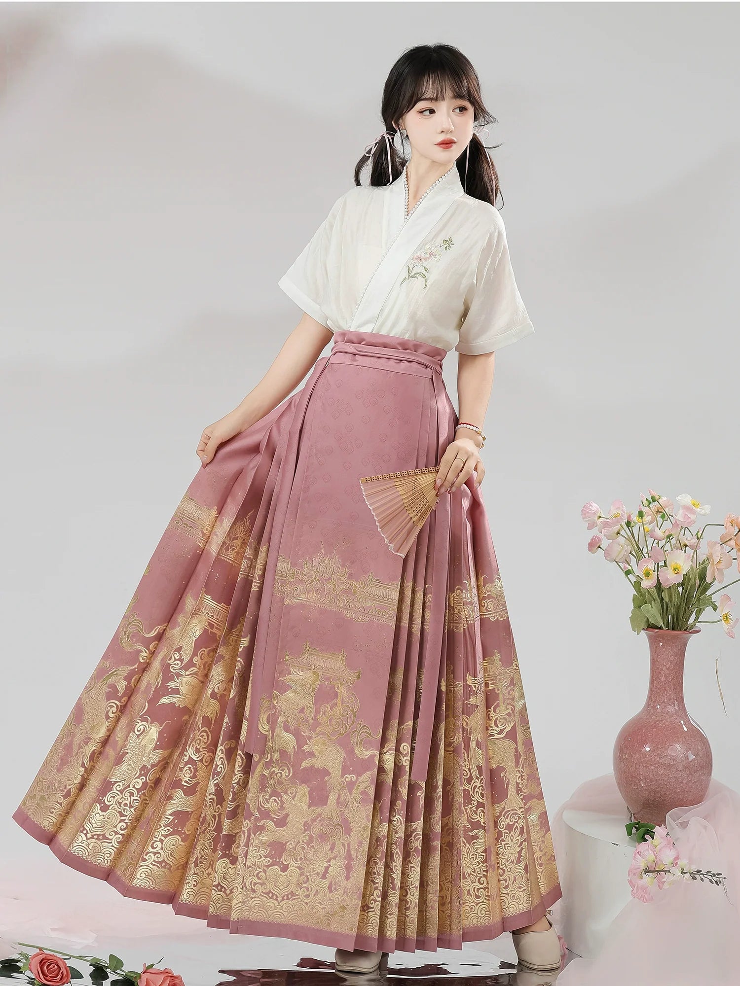 "梦鲤" Ming Dynasty Hanfu Set