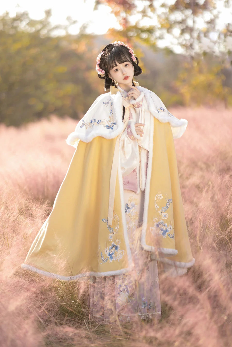 "芙蕖"Ming-Dynasty Hanfu Set