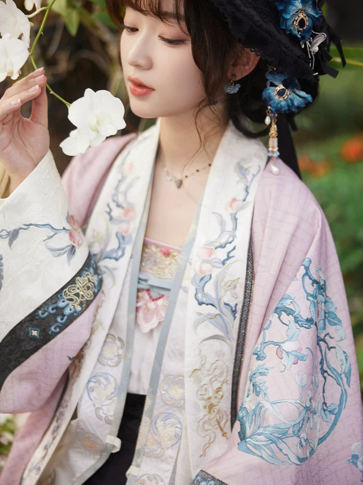 "桃源行" Modern-style Hanfu Set