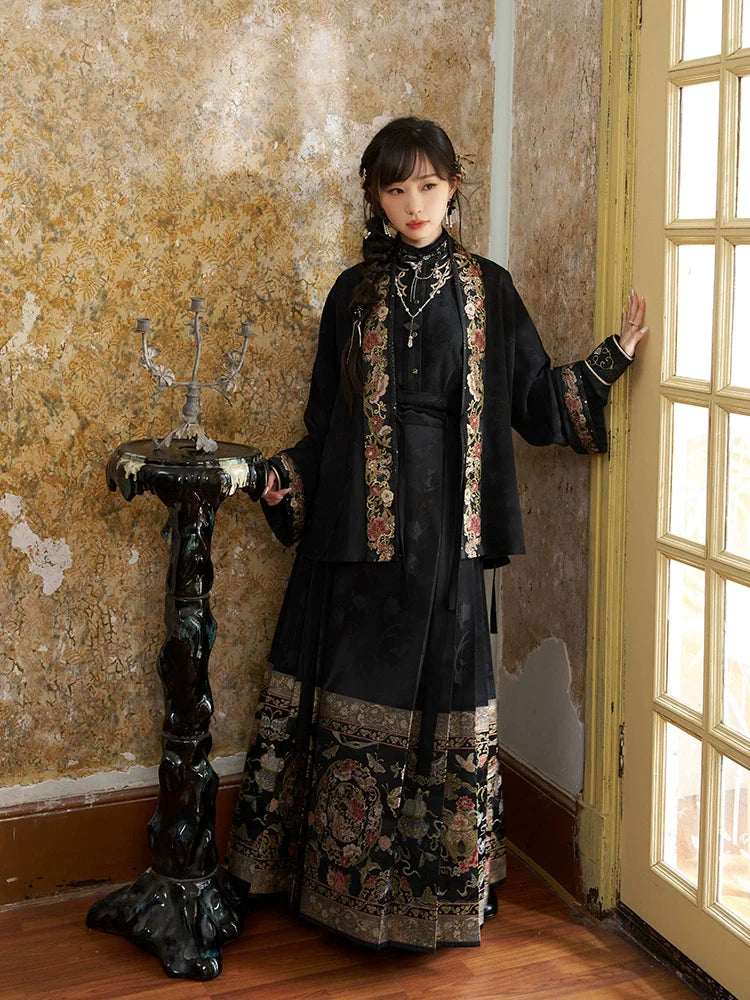 "岁暮绮梦" Modern Hanfu Set