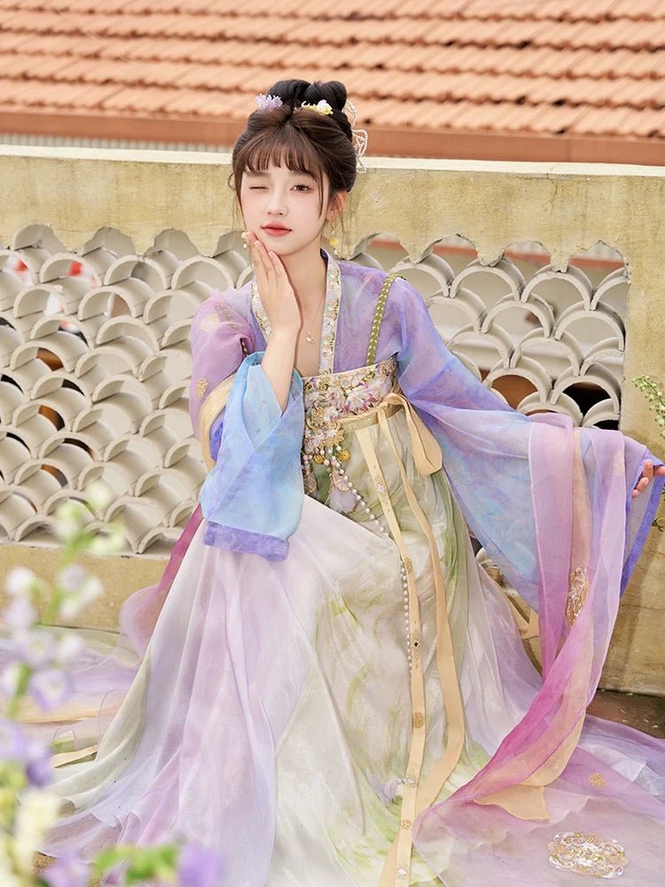 "寻香三千" Modern-style Hanfu Set