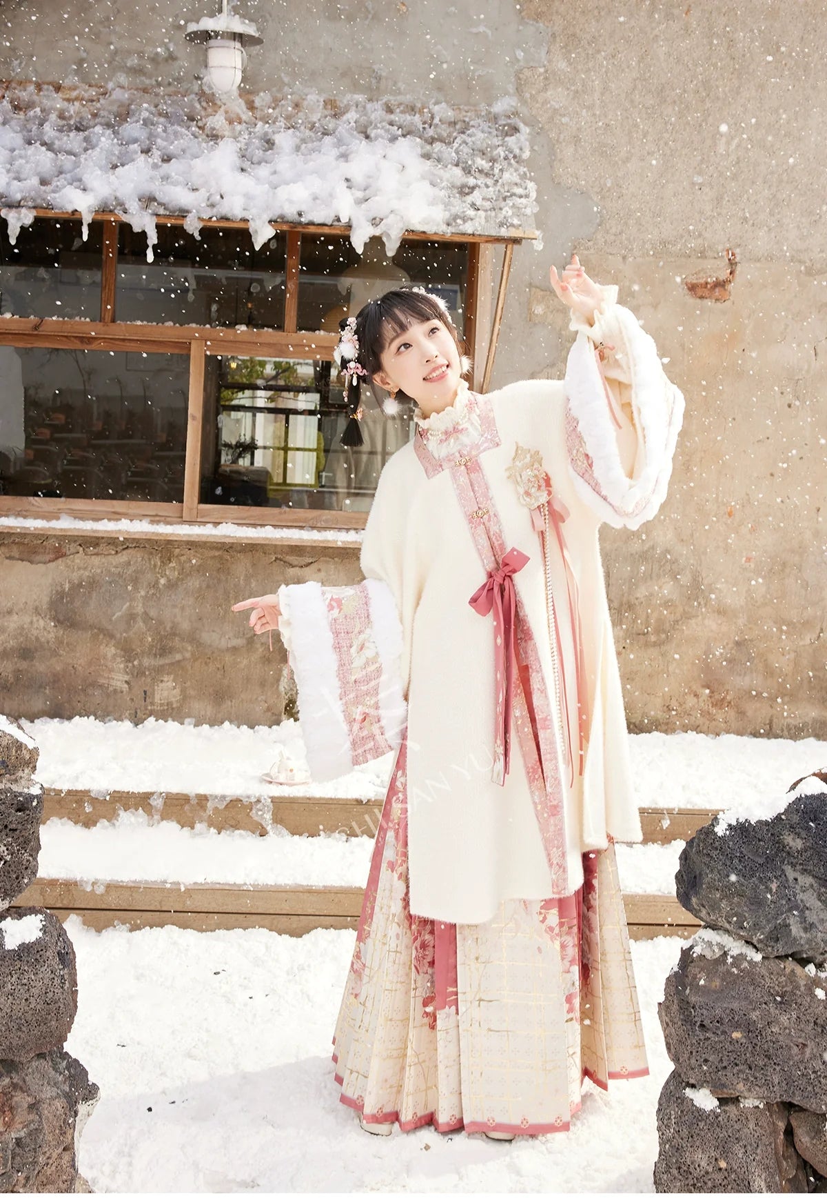 "花墙灯会"Ming-dynasty Hanfu Set