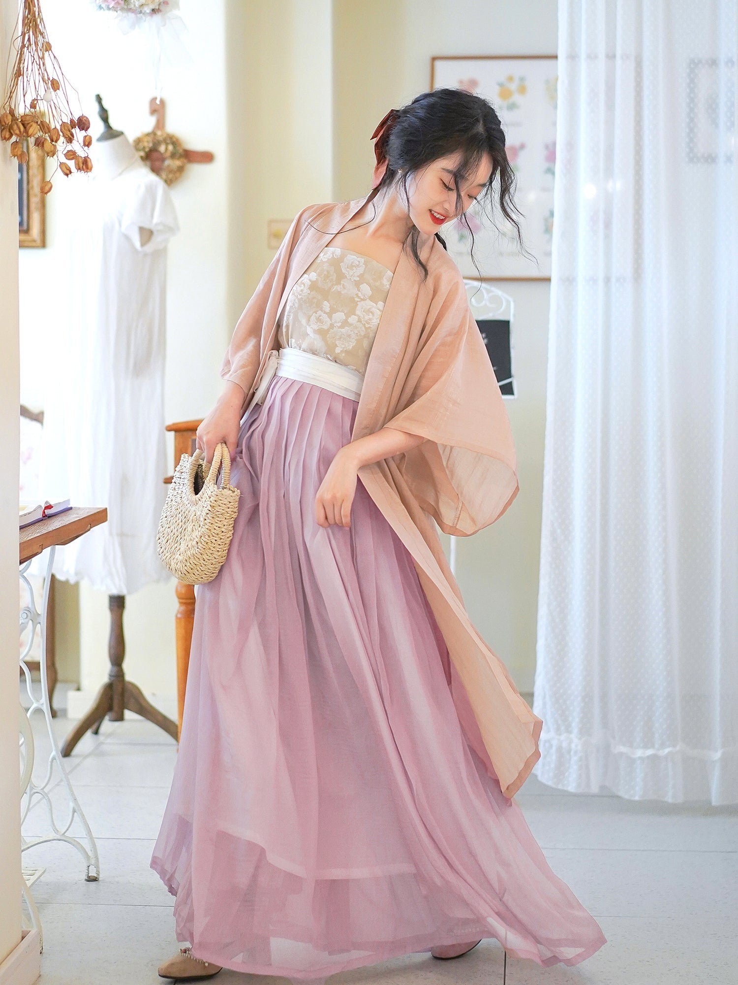 "灵月"  Casual Modern Style Hanfu