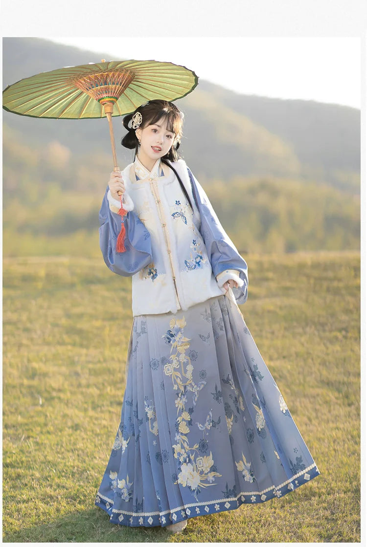 "芙蕖"Ming-Dynasty Hanfu Set