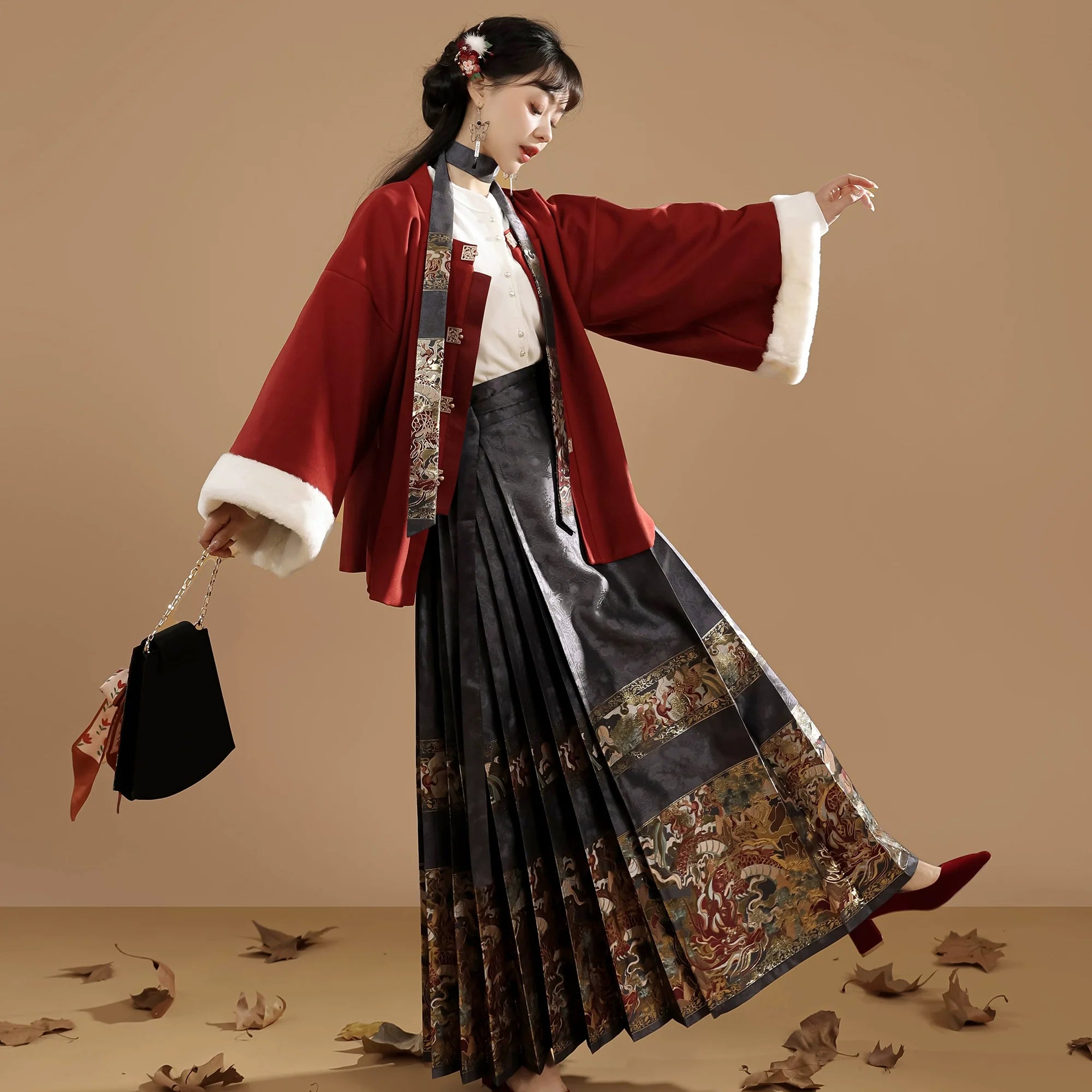 "万事可期"Ming- Dynasty Hanfu Set