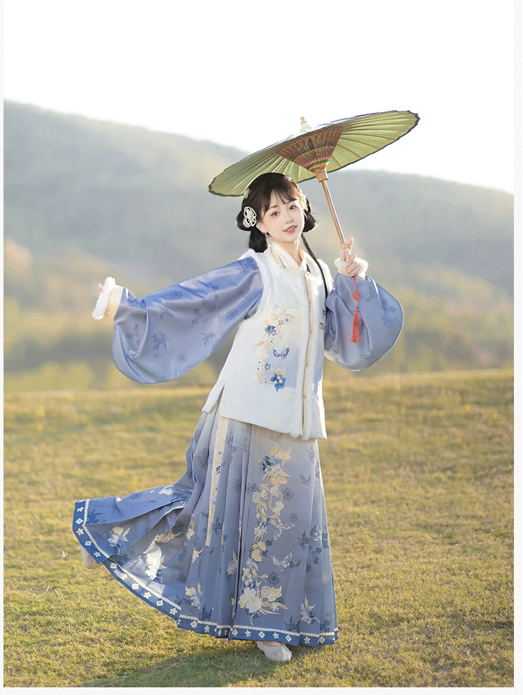 "芙蕖"Ming-Dynasty Hanfu Set