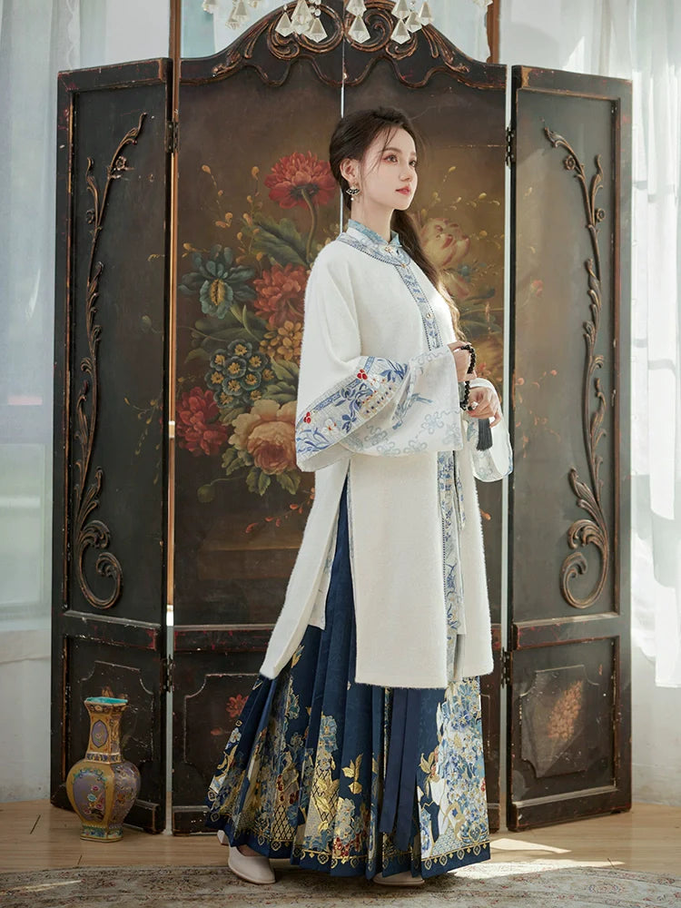 "青花碎玉" Ming Dynasty Hanfu Set