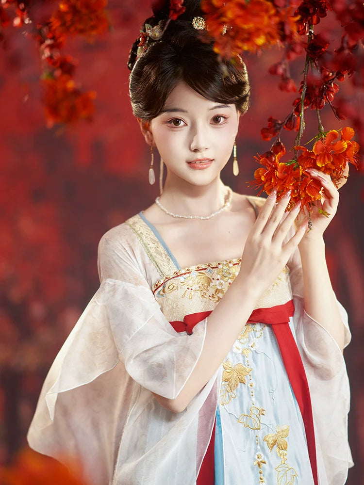 "风月谣" Modern-style Hanfu Dress