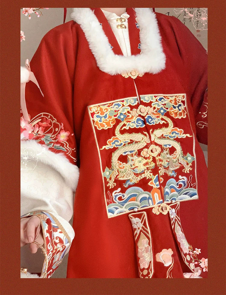 (Final Sale）"九霄龙吟"Ming-Dynasty Hanfu Set