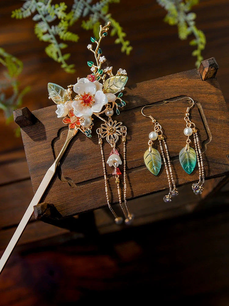 "云汐" tassel Hairpin