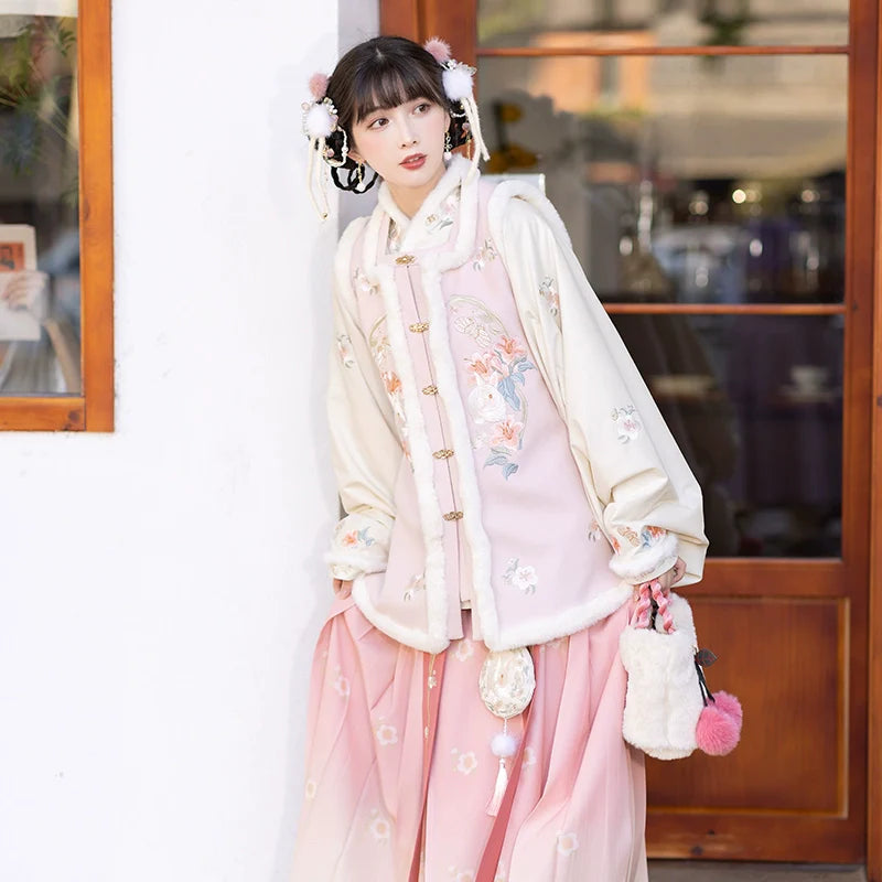 "花月兔"Ming-Dynasty Hanfu Set