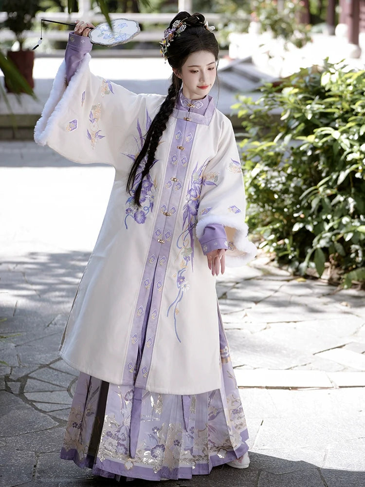 "竹烟波月"Ming-Dynasty Hanfu Set