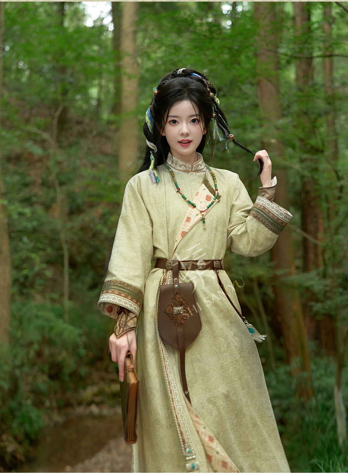 "无邪曲" Modern-style Hanfu Set