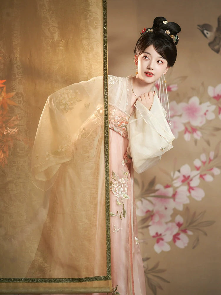 "相思笺" Tang-style Modern Hanfu