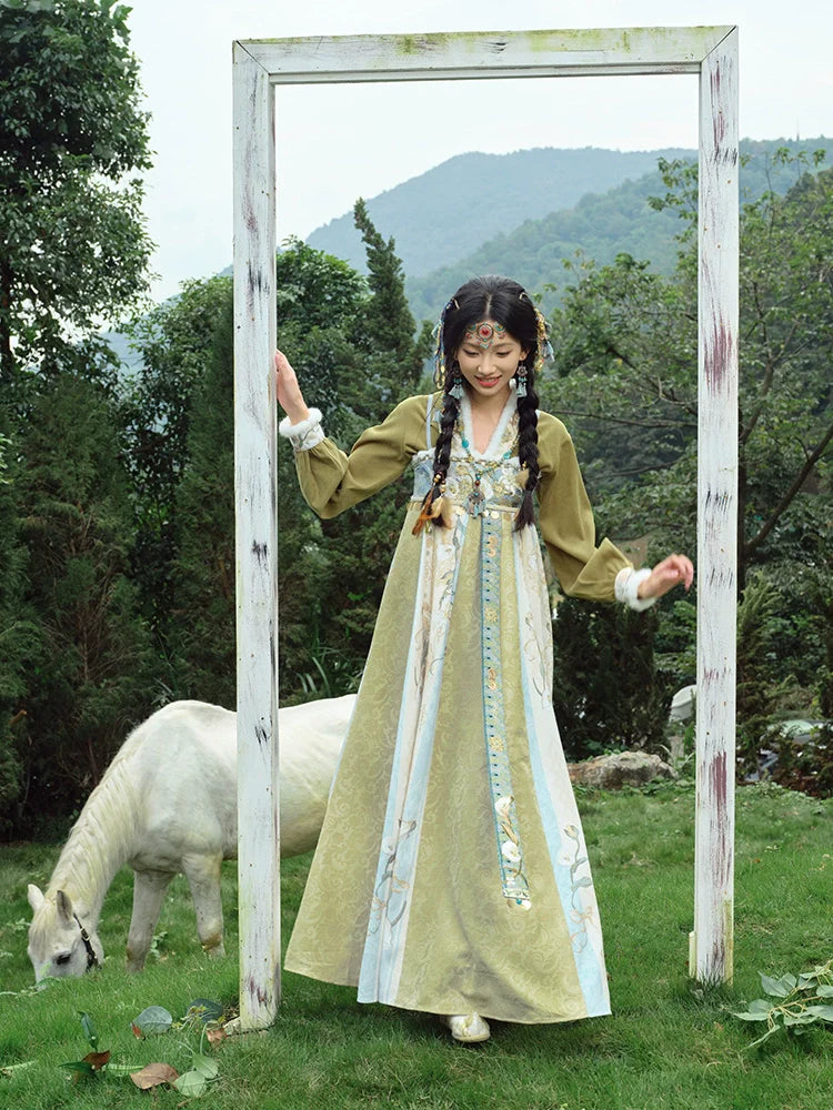 "灵谷之森" Modern Hanfu Set