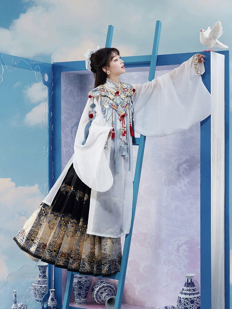 "君心凌云" Modern-style Hanfu Set