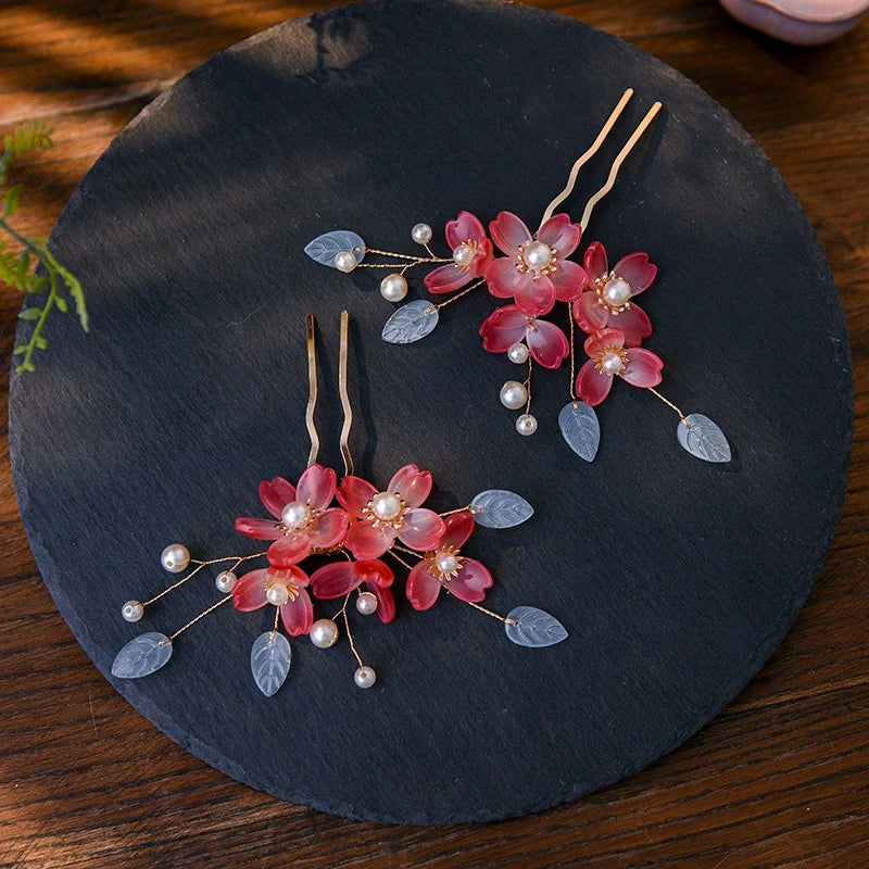 "青栾" U-shaped Hairpin