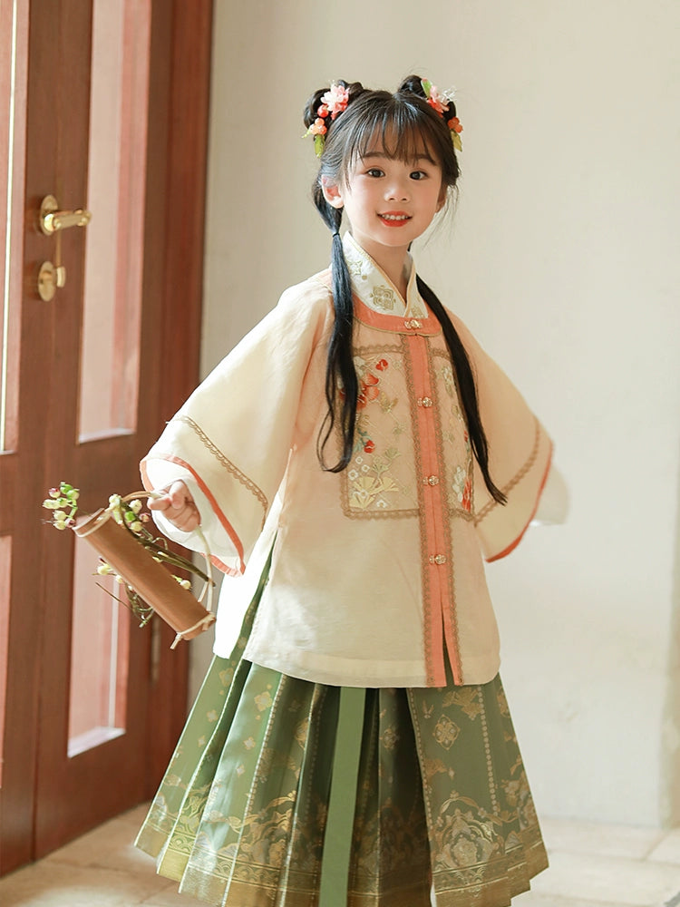 "万松花信" Hanfu for Kids