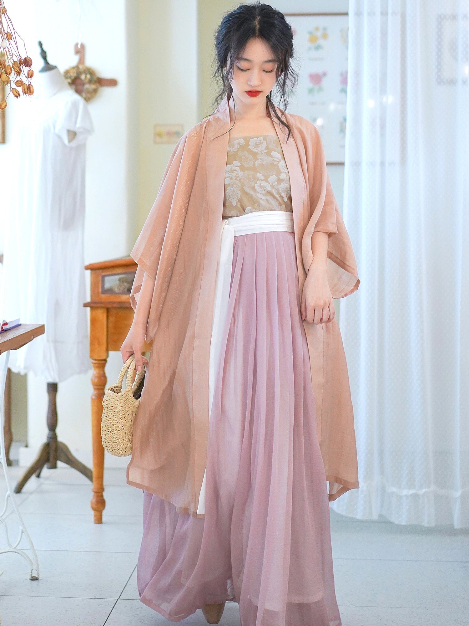 "灵月"  Casual Modern Style Hanfu