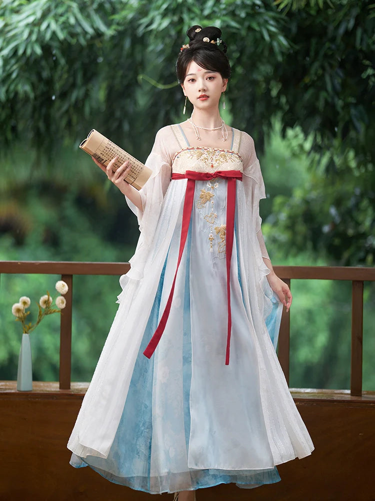 "风月谣" Modern-style Hanfu Dress