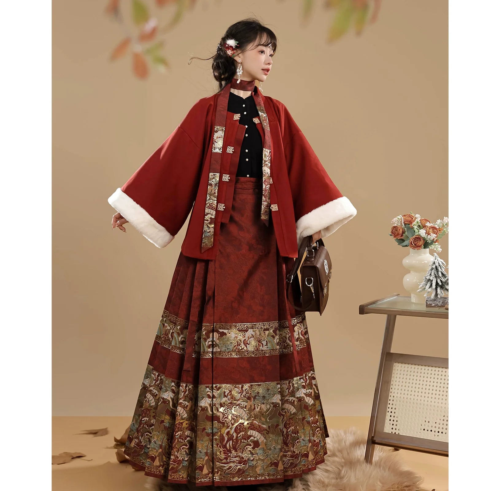 "万事可期"Ming- Dynasty Hanfu Set