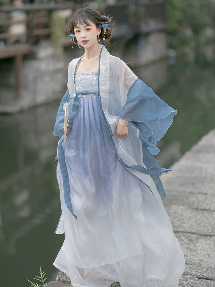 "樱沫"Song-Dynasty Hanfu Set