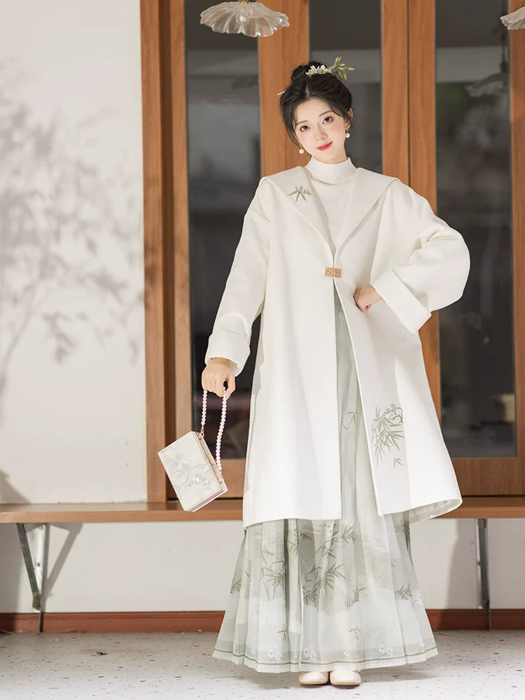 "竹墨清影" Modern Hanfu Set