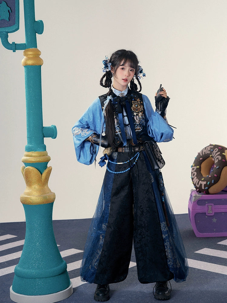 [朱迪-临风捕梦] JUDY "DREAMCATCHER IN THE WIND"  MODERN HANFU SET