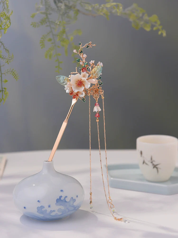 "云汐" tassel Hairpin