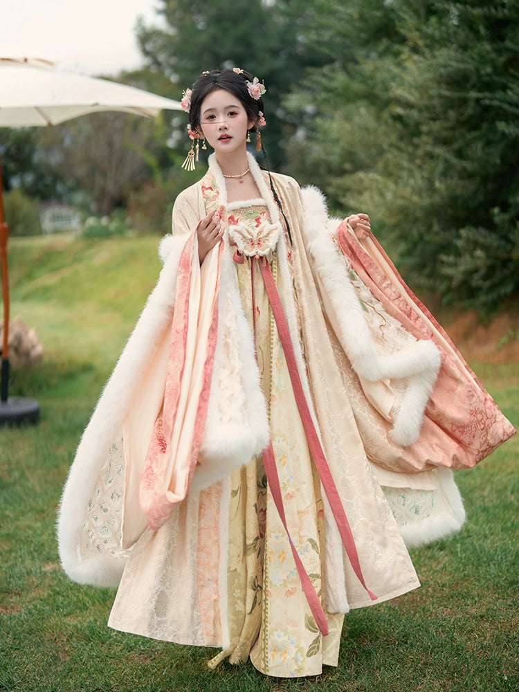 [茶马一梦] TEA HORSE DREAM WINTER LARGE SLEEVE HANFU SET