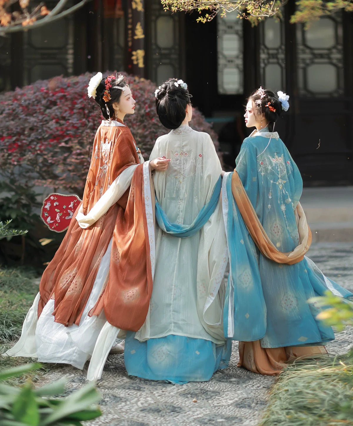 "春宫曲"Tang-Dynasty Hanfu Set